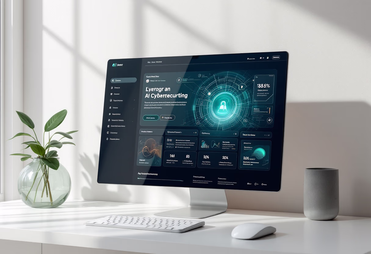 [digital project] elegant cybersecurity ui for mobile app