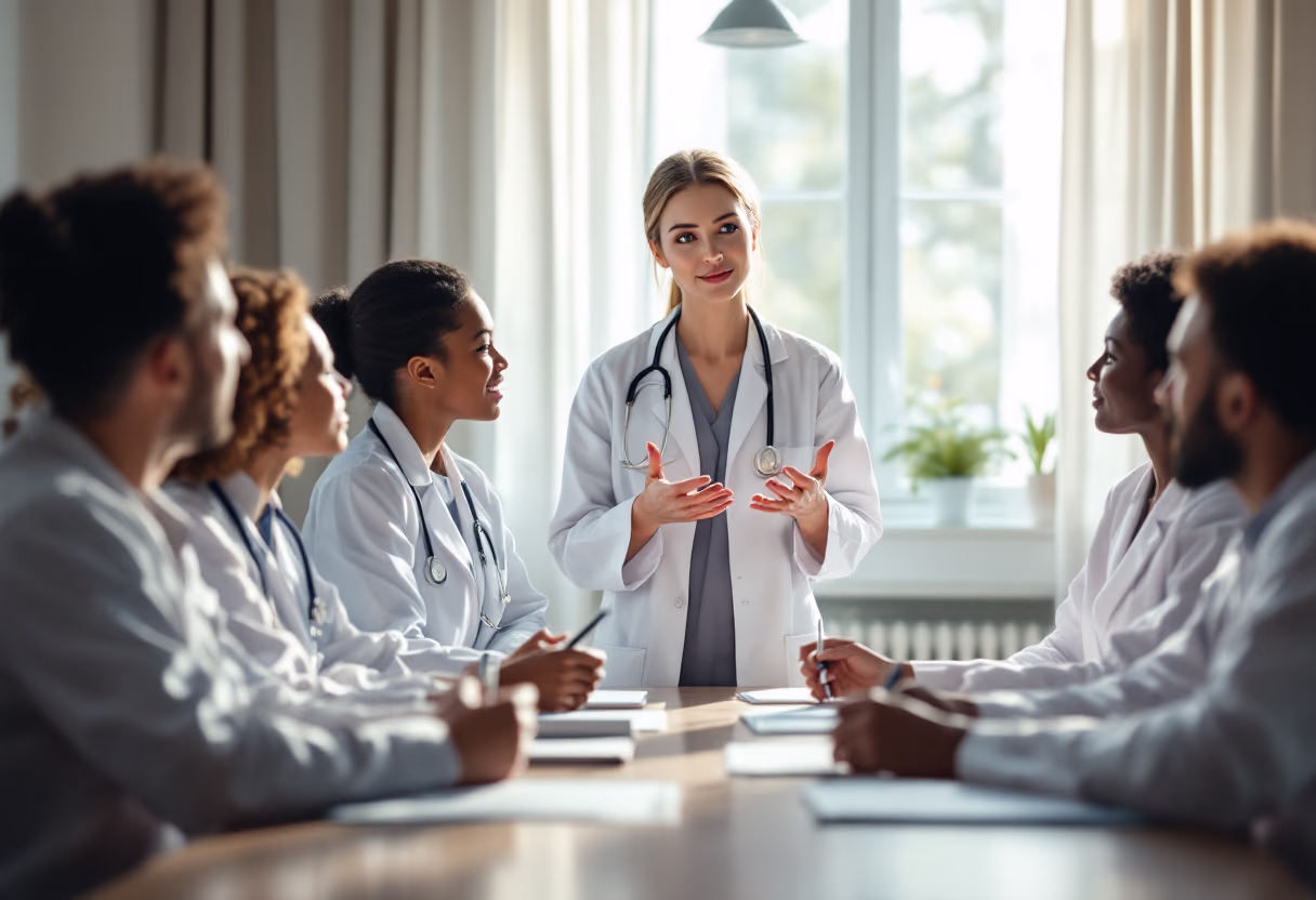 healthcare training session